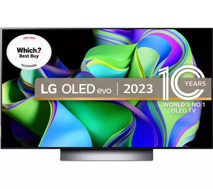 LG OLED65C34LA 65" Smart 4K Ultra HD HDR OLED TV with Amazon Alexa - smartappliancesuk