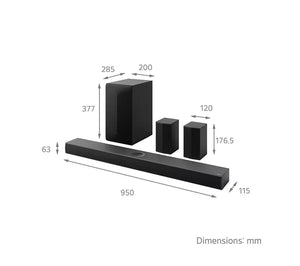 LG US70TR 5.1.1 Wireless Sound Bar with Dolby Atmos - smartappliancesuk