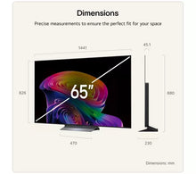LG C6 65" OLED AI 4K HDR Smart TV 2026 - OLED65C6 - smartappliancesuk