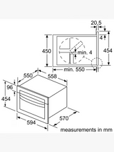 Bosch CMA583MS0B Combination Microwave & Grill | Stainless Steel - smartappliancesuk