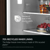 AEG OSC6N181ES 70/30 Integrated Frost Free Fridge Freezer