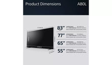 Sony 65 Inch XR65A80LU Smart 4K UHD OLED Freeview TV - smartappliancesuk