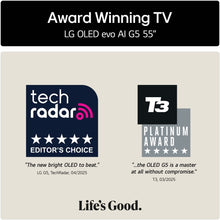 LG OLED55G56LS 55” OLED evo 4K Smart TV α11 AI Gen2, Dolby Vision & Atmos