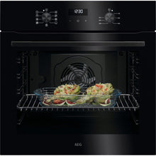 AEG OU5AB20CK Built-In Electric Single Oven Black A Rated