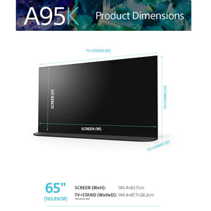Sony BRAVIA XR65A95KU 65" 4K QD-OLED TV - smartappliancesuk