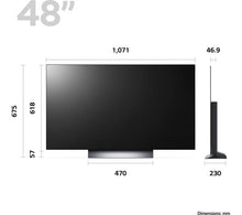 LG OLED48C34LA 48 Inch OLED 4K Ultra HD HDR Smart TV Freesat - smartappliancesuk
