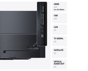 LG OLED83C34LA 83" evo C3 OLED 4K HDR Smart TV - smartappliancesuk