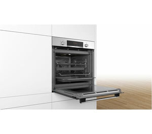 BOSCH Serie 4 HBS573BS0B Electric Pyrolytic Oven - Stainless Steel - smartappliancesuk