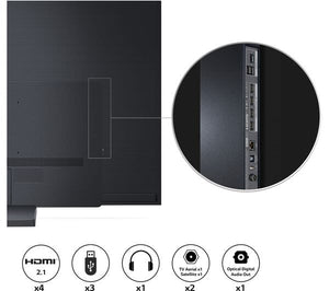 LG OLED77C24LA 77" Smart 4K Ultra HD HDR OLED TV with Google Assistant & Amazon Alexa - smartappliancesuk