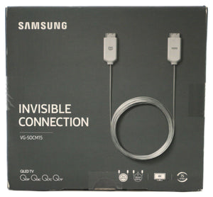 Samsung VGSOCM15 15 Metre QLED  One Near Invisible Cable QLED Samsung TV Cable 4K 8K - smartappliancesuk